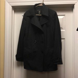 New York & Company Jackets & Coats - ⬇️ sale ⬇️ NY&C Charcoal grey wool pea coat New York & Company Jackets & Coats - ⬇️ sale ⬇️ NY&C Charcoal grey wool pea coat